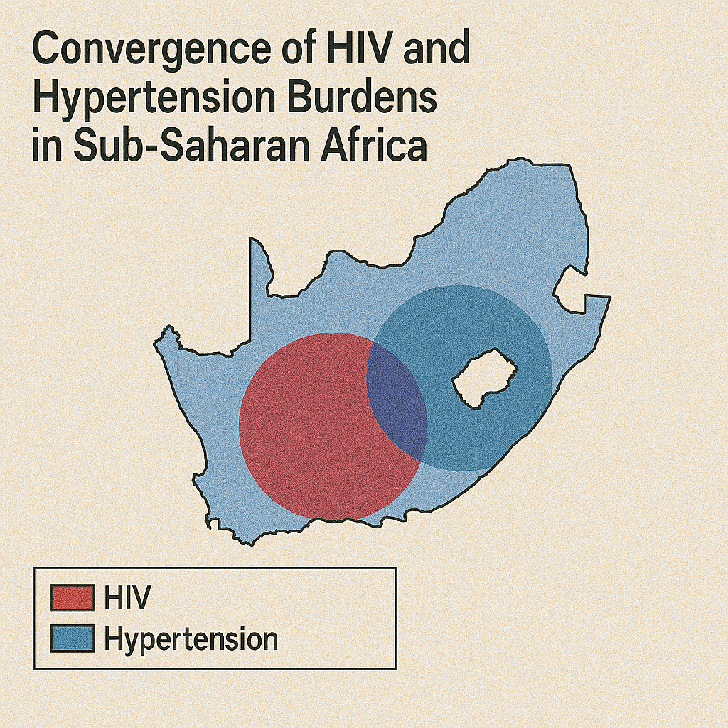 Geospatial assessment of the convergence of communicable and non-communicable diseases in South Africa