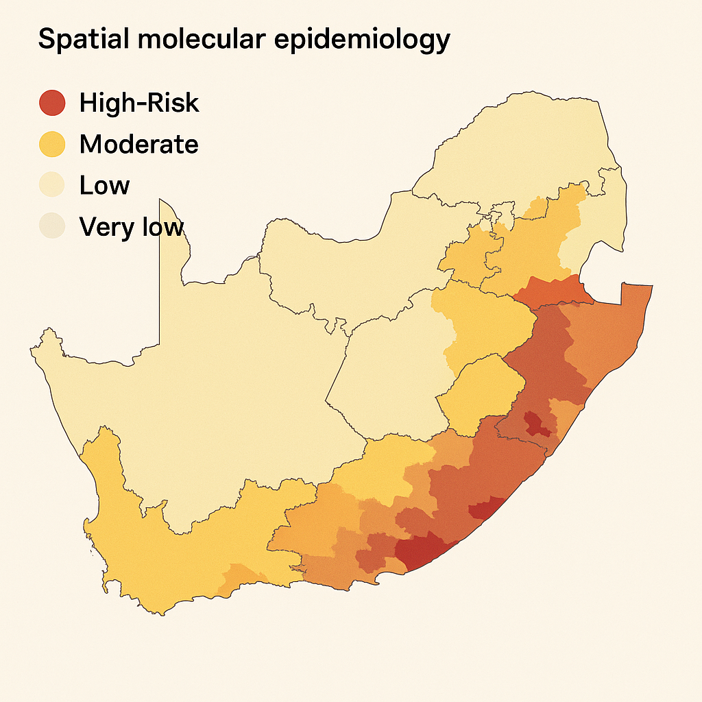 Role of high-risk communities in HIV spread in rural South Africa